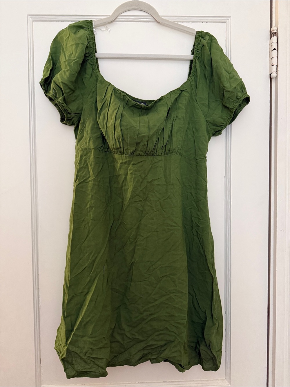Lily rose Green Short Sleeve Empire-Waist Dress nwt xxl